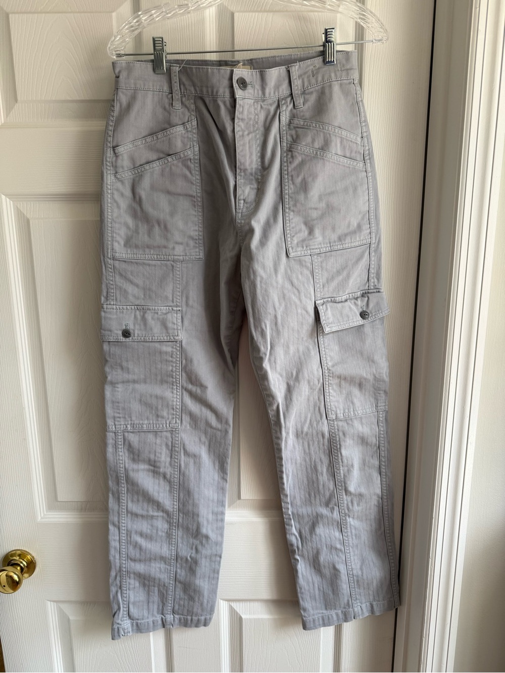 Gray Madewell Cargo Pants - size 28